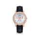 Fashion  Women Retro Design Leather Band Analog Alloy Quartz Wrist Watch