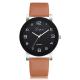 Xingbiaocao Lvpai Women's Casual Quartz Leather Band Watch Analog Wrist Watch -Coffee