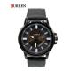 CURREN Male Quartz Watch Calendar Chronograph Men Wristwatch-Grey