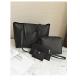 4 Sets Handbag  Ladies Of Beauty -Black