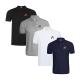 Crested Polo Shirts (Pack Of Four) - Multicolour