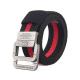 New Arrivel Canvas Double Ring Buckle Korean Fashion Belt(115CM)-multi10