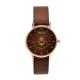 Miyoko Leather Watch - Brown