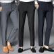 Three Pieces Smart Trousers For Men- Ash,Black And Navy Blue