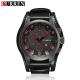 Brand Men's Sport Watch Leather Strap New Fashion Watch Quartz Watch