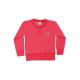 Girls Round Neck Sweat Shirt - Pink