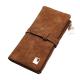 2017 New Fashion Women Wallets Drawstring Nubuck Leather Zipper Wallet