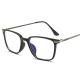 Square Eyeglasses Myopia Glasses Frame Black TR90 Titanium Computer Glasses With Clear Lens Optical Protection Eyewear Women Men