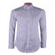 Bruno Striped Design Long Sleeve Shirt-White Multi