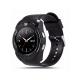 Bluetooth Smart Phone Wrist Watch (Camera, SIM Card & Memory Card Space) - Round Face