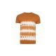 Men's Tie Die T-shirt In  Tobacco - Brown