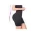 HighWaist Tummy Tuck Slimming Shapewear Girdle Tight - Black