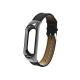 Huskspo Replacement Wristband Band Strap + Metal Case Cover For Xiaomi Mi Band 3 Bracelet