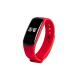 Smart Bracelet - Bluetooth - Rouge