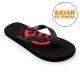 Megumi Sandal Jepit Pria Identity - Merah