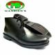 Mandiens PDH BT.03 Sepatu Formal Pria Boots Kulit Asli - Hitam