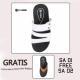 Kaiko / RK Shoes / fashion pria / sandal / sandal flat / sandal pria / Sandal kasual pria SA01 FREE sandal SA02