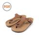 MARVELS Sandal Kulit Pria Berkwalitas Sandal Puyu Casual Pria Brown