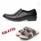 Kaiko / RK shoes / fashion pria / sepatu / sepatu pria / sepatu cowo / sepatu cowok / sepatu formal pria / sepatu kerja / sepatu formal pria / sepatu kerja pria /  sepatu kulit / sepatu kulit pria / sepatu formal pria RF02 GRATIS sandal pria R2 coklat