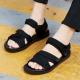 2018 model baru musim panas Gaya Korea Sandal Summer pria sepatu kasual kelihatan jari kaki Luar rumah Anti Selip vietnam Sandal pantai Tahan Air pasang