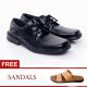 Salvo sepatu formal KF404 FREE L01 tan