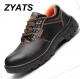 ZYATS Pria dan Wanita Baru Orex # 500 Low-Cut Sepatu Keselamatan dengan Baja Toe Cap & Mid Sole Baru pria Baja Kepala Sepatu Kualitas Tinggi Kulit Sapi Sepatu Kerja Tooling Boots Besar 36-46