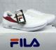 Collection uli - Fila sepatu Sneaker Running Carson Runner unisex Bisa Bayar DiTempat White