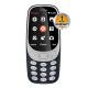 3310 Dual SIM 16MB HDD - Navy Blue