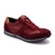 Men Bi-Tone Lace Up Sneakers - Maroon