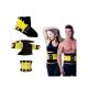 Hot Power Waist Trainer, Body Shapers And Slimming Belt- Yellow