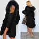 Women Hooded Winter Warm Thick Faux Fur Coat