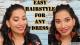 Easy Hairstyle for any Dress I Easy Hairstyle Tutorial I Malayali Youtuber