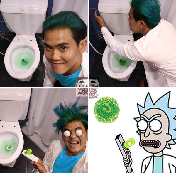 lowcost cosplay 18 Guy nails it with low cost cosplay costumes (30 Photos)
